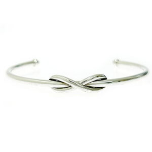 Tiffany Infinity Bangle Silver